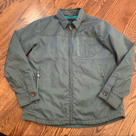 Prana Other - Prana Hardwin shirt jacket lined gray men’s M